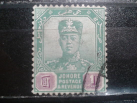 Джохор, 1904. Стандарт. Султан Ибрагим