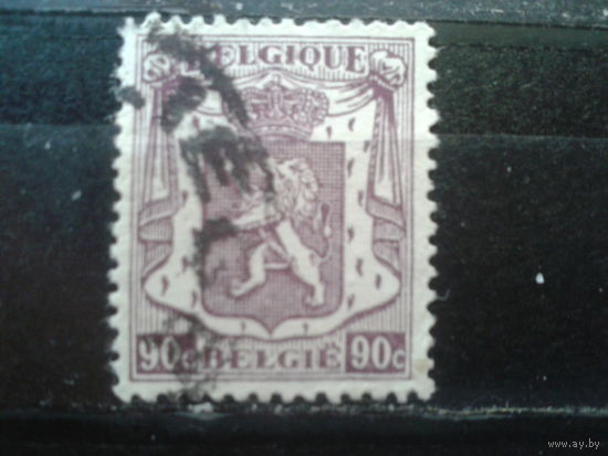 Бельгия 1945 Госгерб  90 сантимов