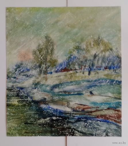 Акварель 31х35