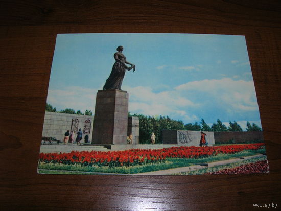 Ленинград Пискаревский мемориал 1964 год чистая
