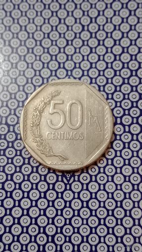 Перу 50 сентимо 2015