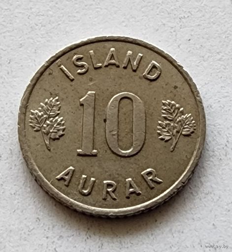 Исландия 10 эйре, 1967