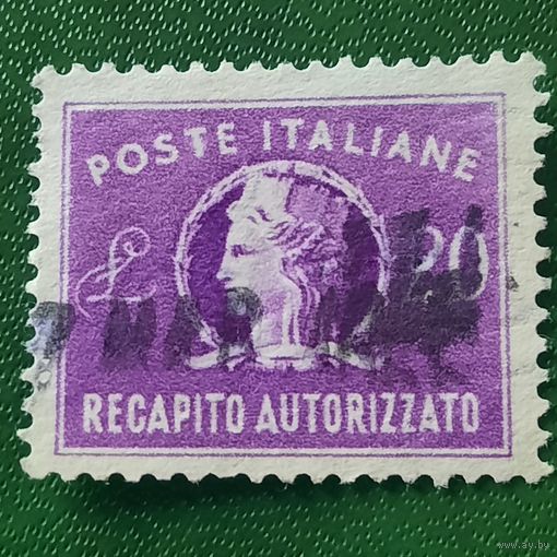 Италия 1949. Стандарт. Recapito Autorizzato