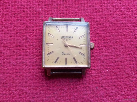 Часы Ракета 2609. Позолота AU 12.5. Циферблат LONGINES. На ходу.