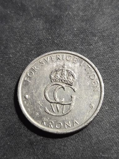 Швеция 1 крона 2000 Смена тысячелетия
