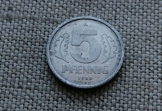 Германия 5 пфеннигов 1983 А