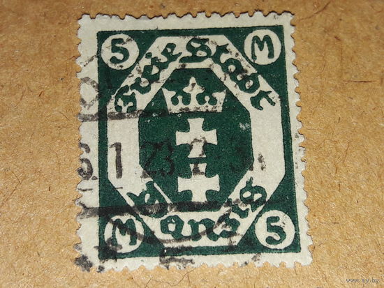 Германия Данциг 1921, 1922, 1923 Стандарты Герб