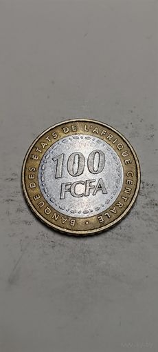 Центральное Африканское государство 100 франк 2021
