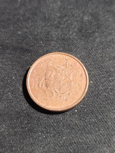 Франция 1 евроцент 2016