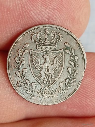 1 чентезимо 1826 года в отличном состоянии! Сардиния.