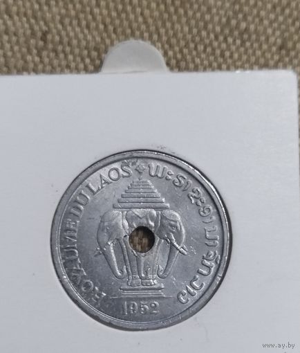 Лаос 20 центов 1952 г.