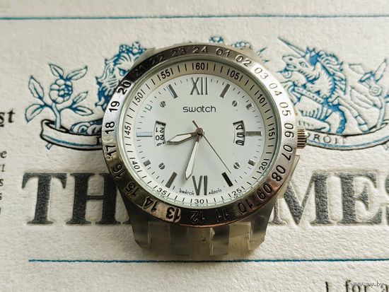 Часы наручные кварцевые Swatch.