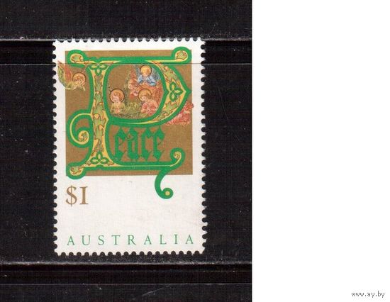 Австралия-1993, (Мих.1380) * (без клея), Рождество,