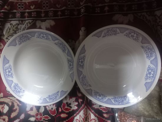 Тарелки ЗИК Конаково 60-е красивая винтаж