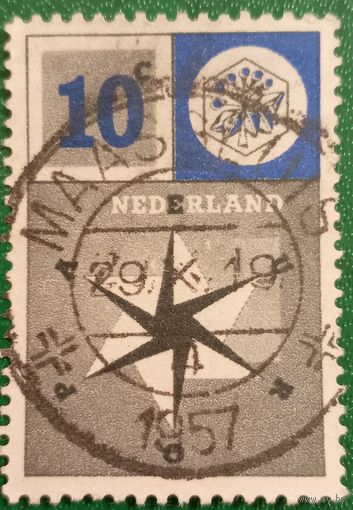 Нидерланды 1957. Выпуск Europa CEPT