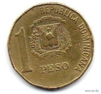 ДОМИНИКАНСКАЯ РЕСПУБЛИКА. 1 ПЕСО 1993