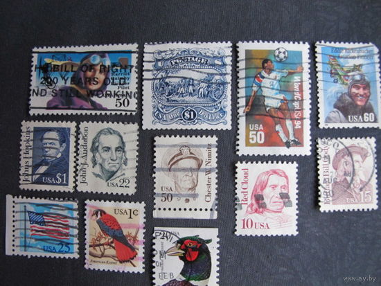 Лот марок США - 3