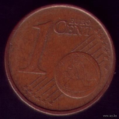 1 евроцент 2002 год Германия А