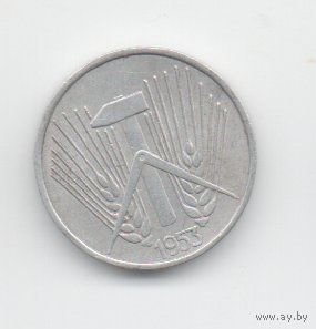 ГЕРМАНСКАЯ ДЕМОКРАТИЧЕСКАЯ РЕСПУБЛИКА 1 ПФЕННИГ 1953 А.