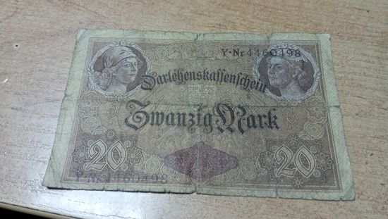 20 марок 1914 года Германии  4460498  семь цифр