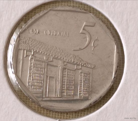 Куба. 5 сентаво 2006 года.