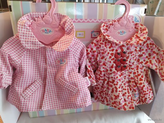 Одежда для кукол Беби Борн 43 см(оригинал),Zapf Creation(одним лотом 14 ед.)