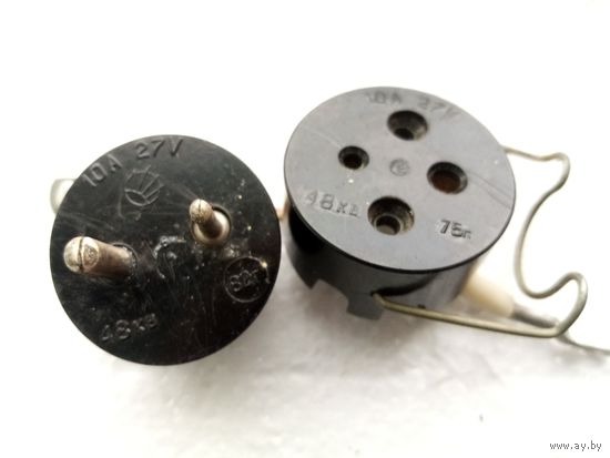 Вилка и розетка автомобильные 48 кв