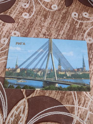 Календарик,серия города ссср,1986