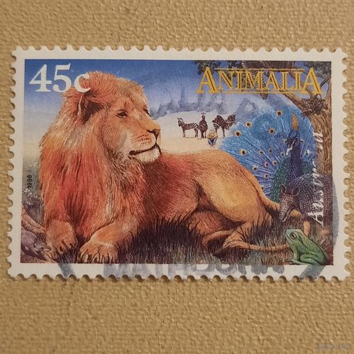 Австралия 1996. Фауна. Лев