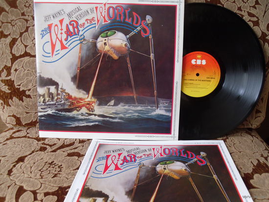 Виниловая пластинка WAR OF THE WORLDS.
