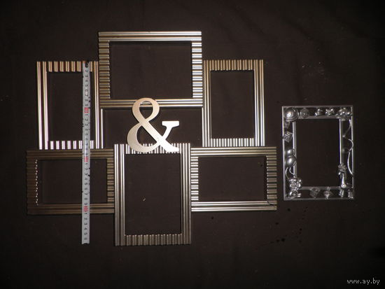 Две рамки под фотографии.С рубля.