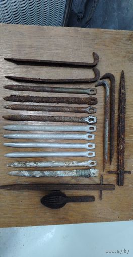 Колышки палаточные Германия и ложка-вилка