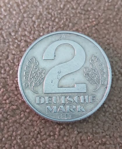 ГДР 2 марки, 1957