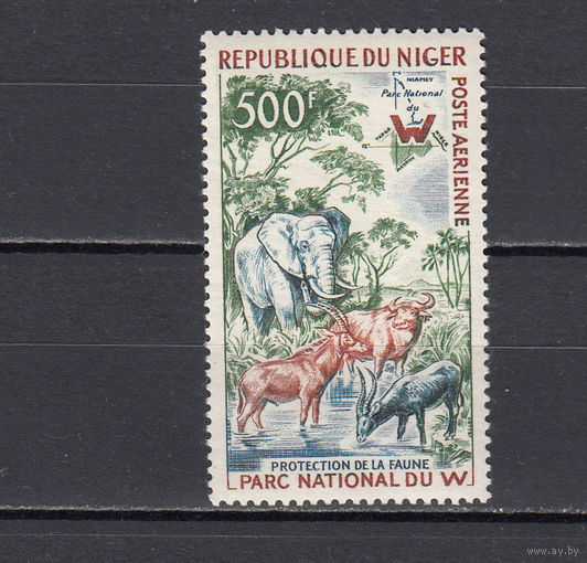 Фауна. Дикие животные. Нигер. 1960. 1 марка. Michel N 13 (25,0 е)
