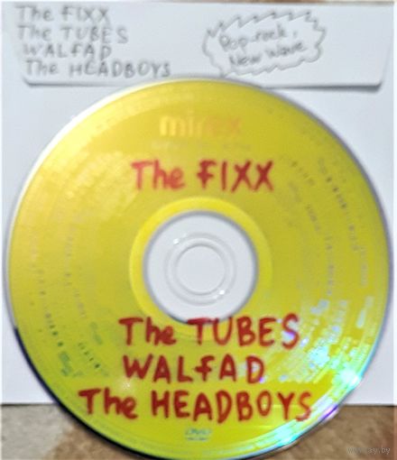 DVD MP3 дискография The FIXX, The TUBES, WALFAD, The HEADBOYS (Pop rock, Soft rock, New Wave) - 1 DVD