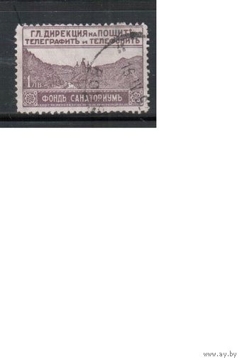 Болгария(Царство)-1926, (Мих.4), гаш. , В фонд санаторий(одиночка)