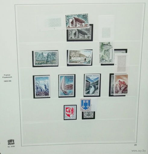 ФРАНЦИЯ.Хронология.РАСПРОДАЖА АЛЬБОМА ПОСТРАНИЧНО !Могут встречаться аккуратные наклейки! СОСТОЯНИЕ НА ФОТО !