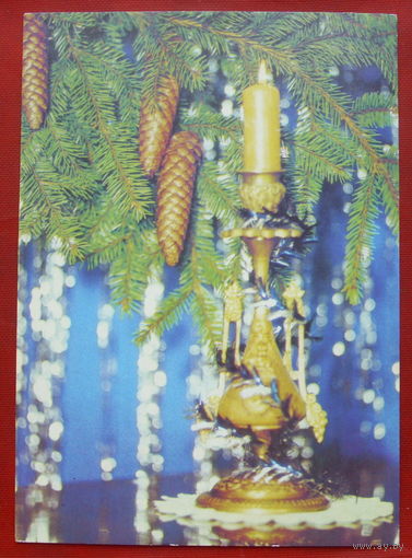 С новым годом! Чистая. 1990 года. Фото Корабельникова. 1024.
