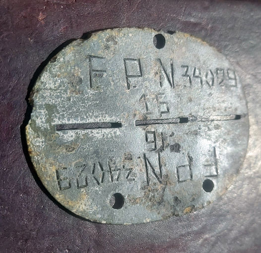 Жетон F.P.N 34029