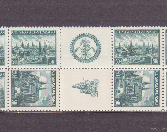 Чехословакия 1938 Филвыставка в Пелзене и КОШИЦЕ **(АПР)