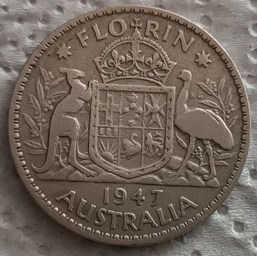 Австралия флорин 1947