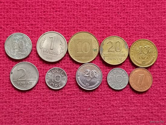 Лот монет Мира