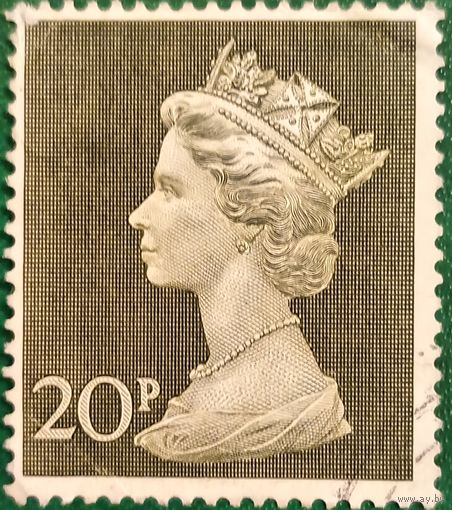 Великобритания 1972. Королева Елизавета II