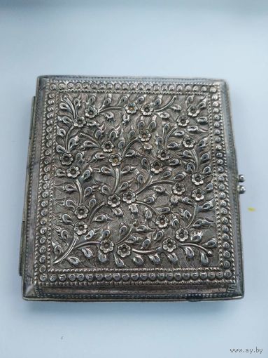 Портсигар. СССР . Серебро 875. Люкс.