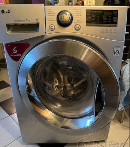 Стиралка LG Direct Drive 7 кг F12A8HD5 1200 об 44 см