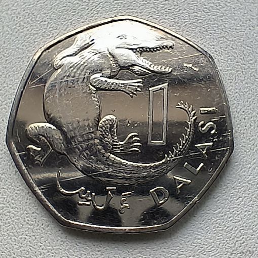 Гамбия 1 даласи, 2011. 7-11-17