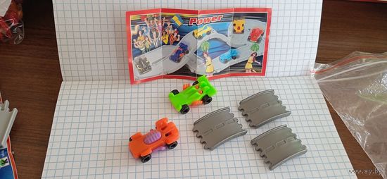 Коллекционные игрушки из Киндер сюрприза. POWER. Машинки . 6