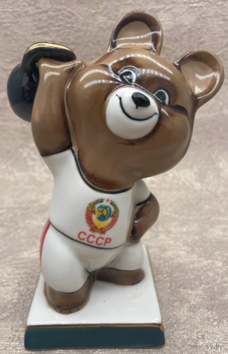 Статуэтка Олимпийский Мишка Гиревик Вербилки