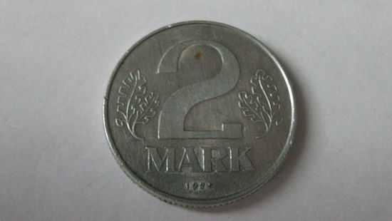 ГДР, 2 марки 1975