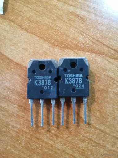 Транзистор 2SK3878(STA1,E,S), N-канал, 900В 9А, 2 шт, новые